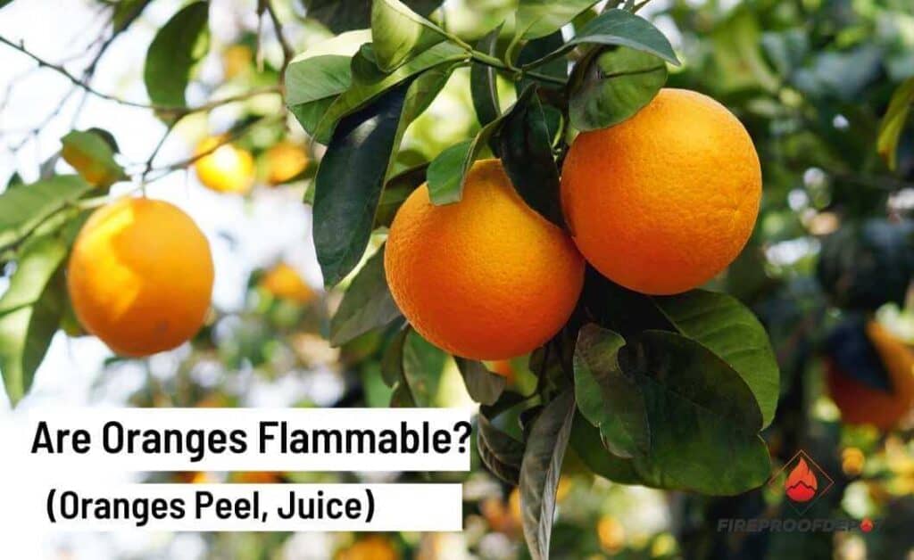 Are Oranges Flammable fruits