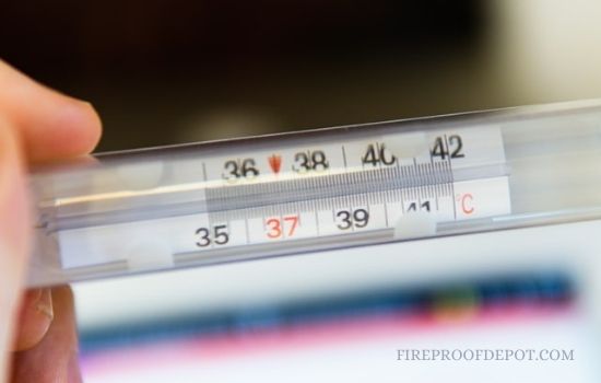 At what temperature does ethylene glycol flammable burn?