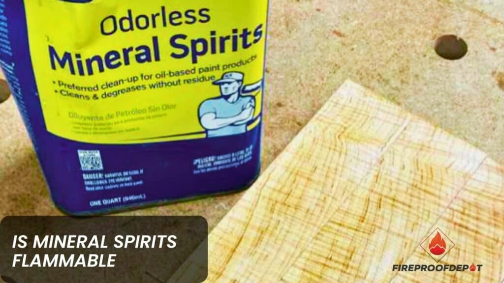 Is Mineral Spirits Flammable