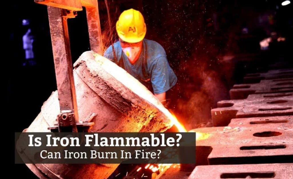 is iron flammable