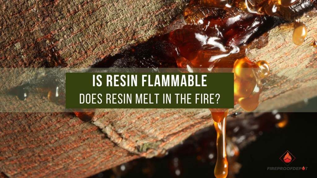 is resin flammable