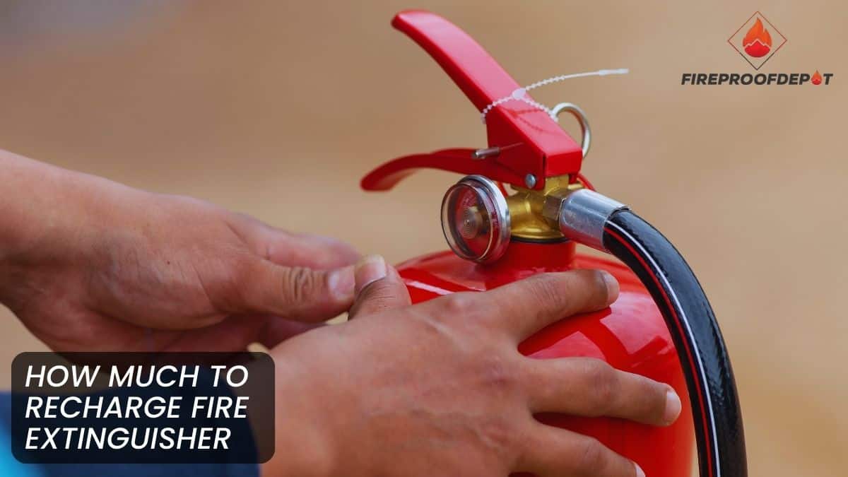How Much To Recharge Fire Extinguisher: Know The Price – Fireproof Depot