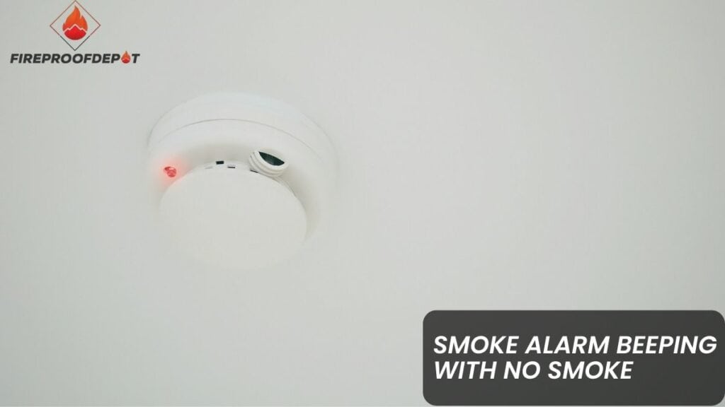 smoke alarm beeping no smoke