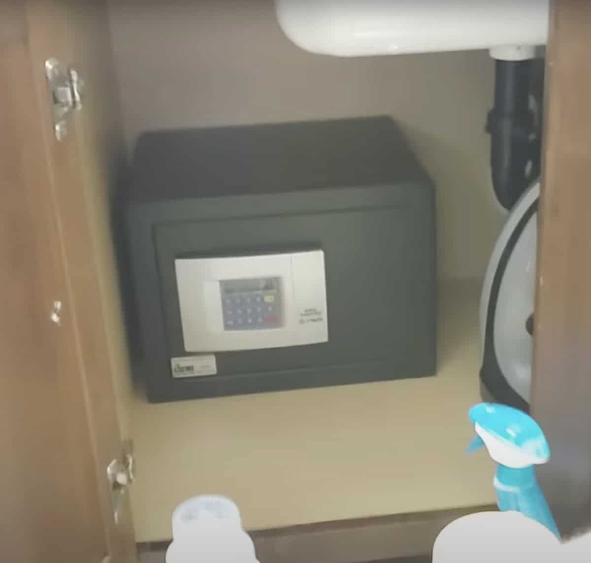 FireProof safe in kitchen