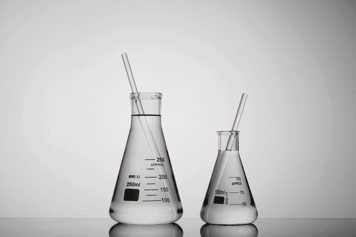 Cyclohexane in beaker