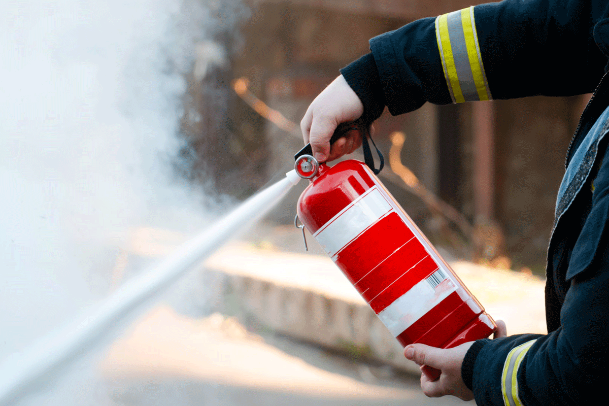 Fire extinguisher powder