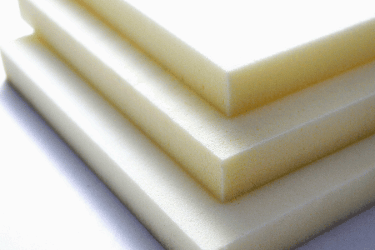 Flammable polyurethane foam